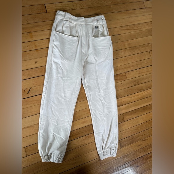 THOM KROM W St 319 sweatpants jogger styleTrousers Bone In White - Picture 9 of 14